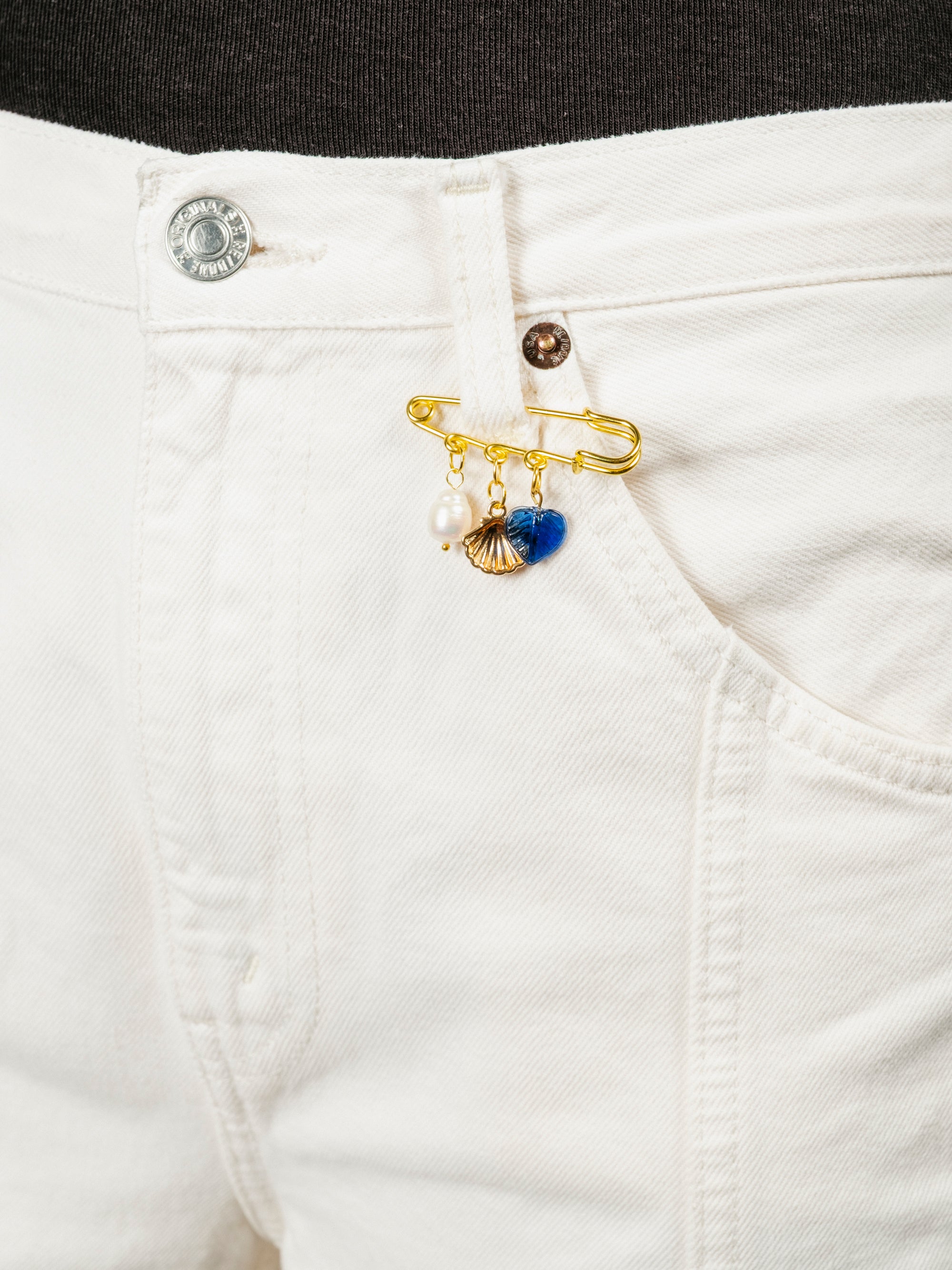 3 Charm Pin | 2 Colors