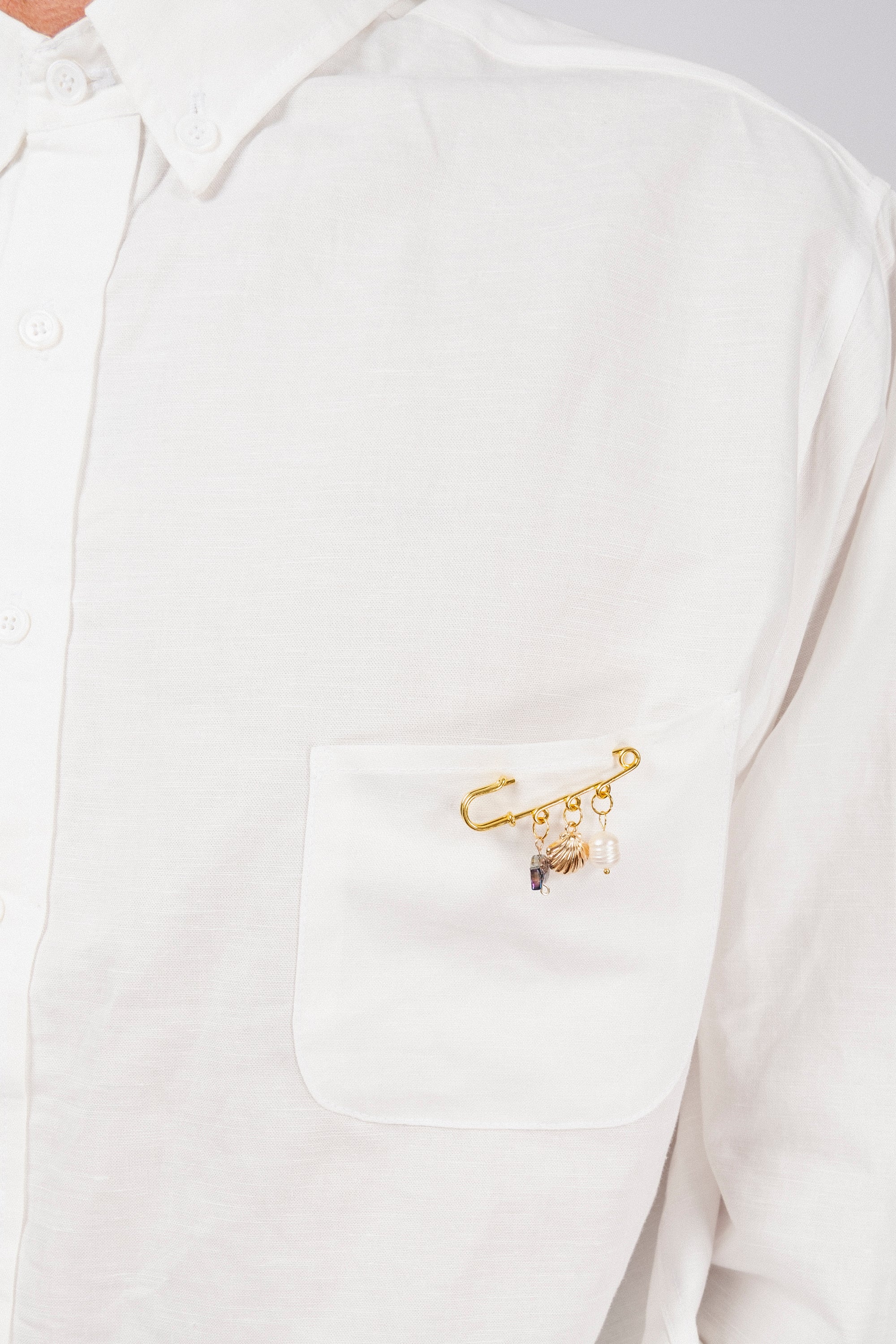 3 Charm Pin | 2 Colors