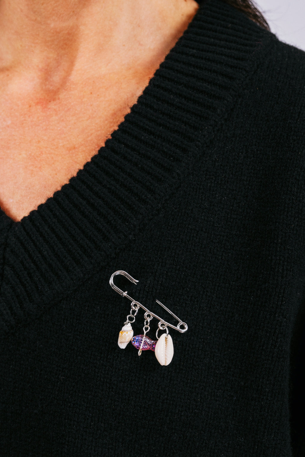 3 Charm Pin | 2 Colors