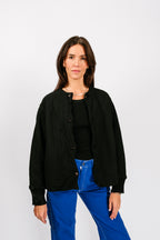 Vintage Quilt Jacket | Black