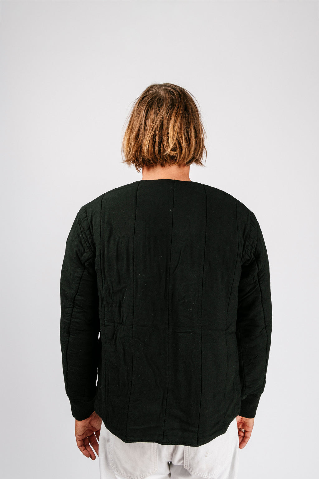 Vintage Quilt Jacket | Black