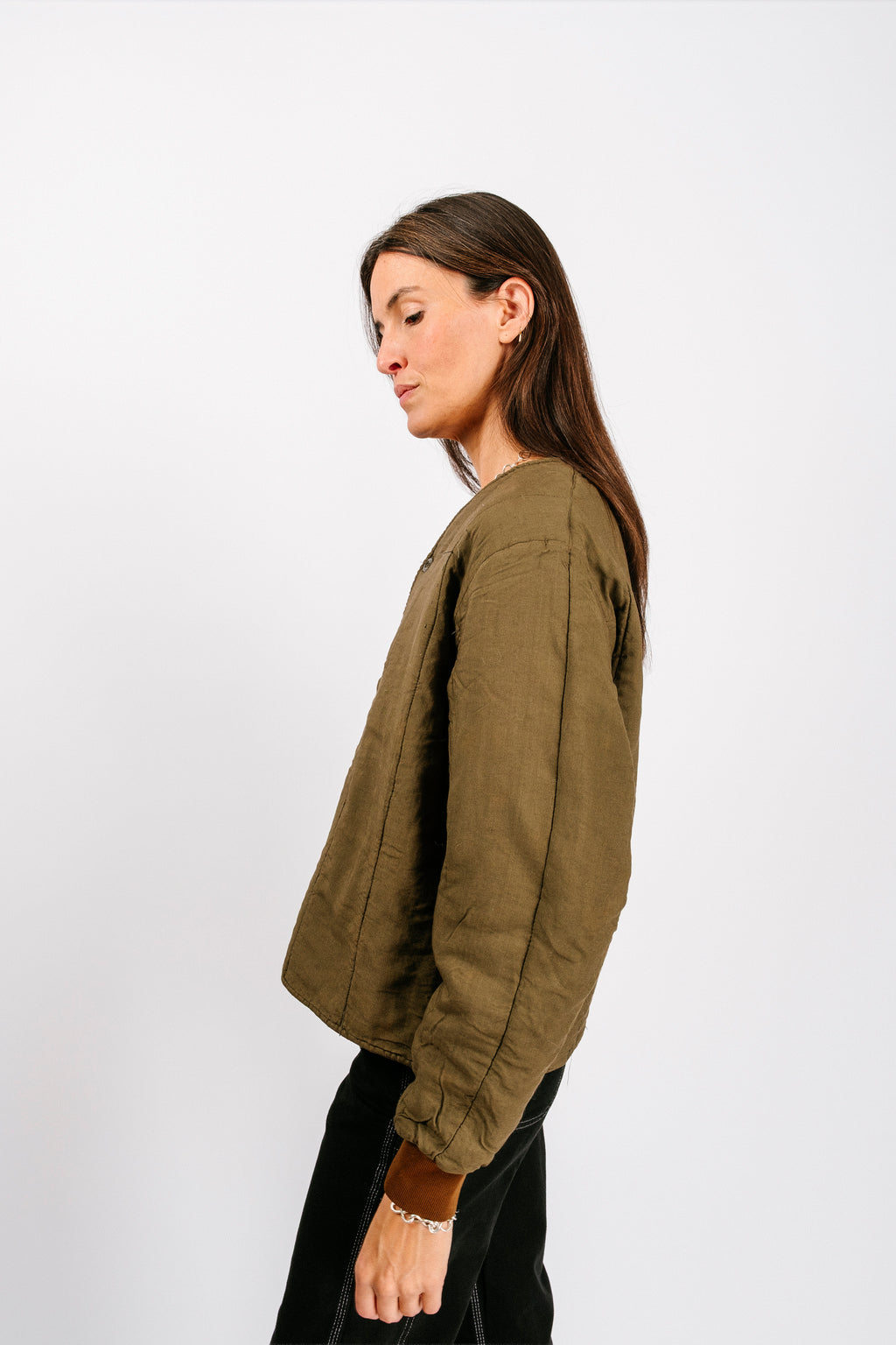 Quilt Jacket | Olive Green