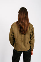 Quilt Jacket | Olive Green