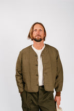 Quilt Jacket | Olive Green