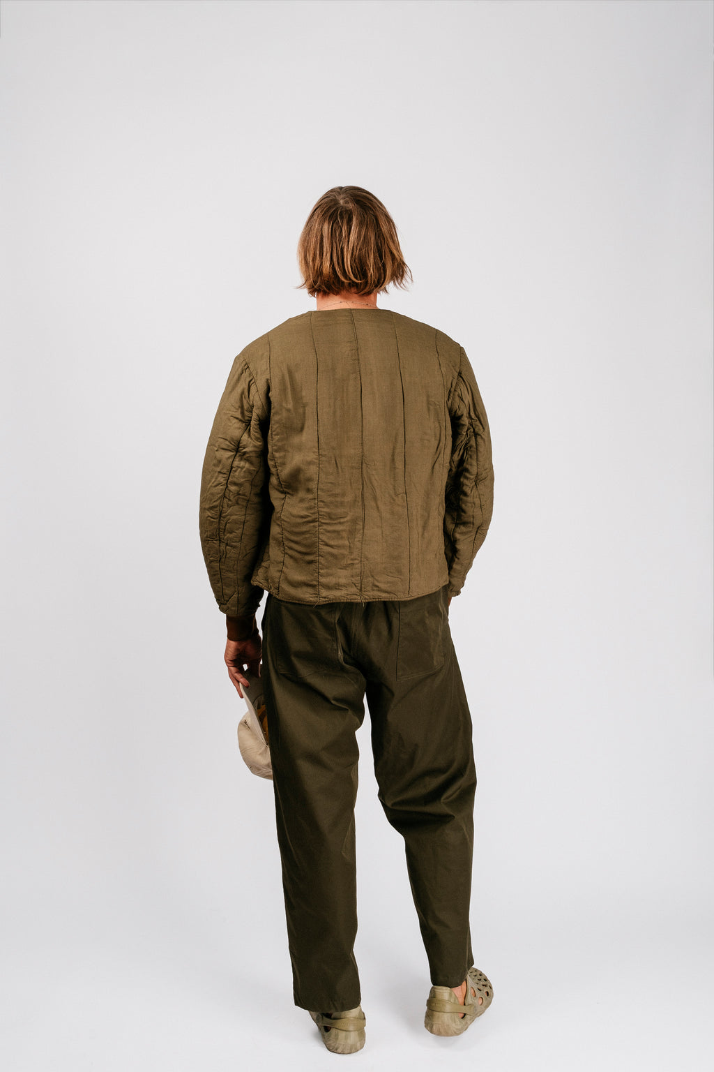 Quilt Jacket | Olive Green