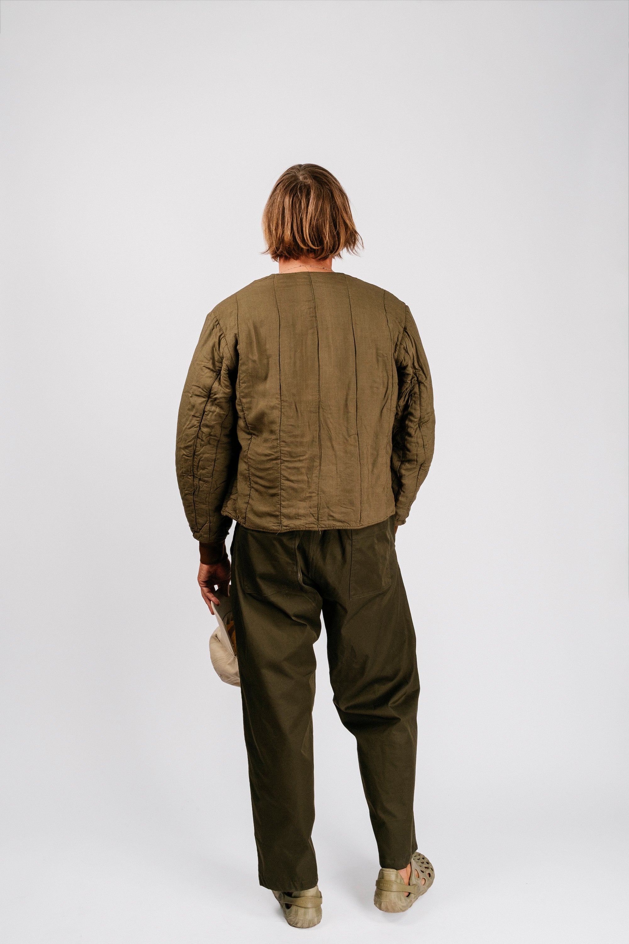 Quilt Jacket | Olive Green