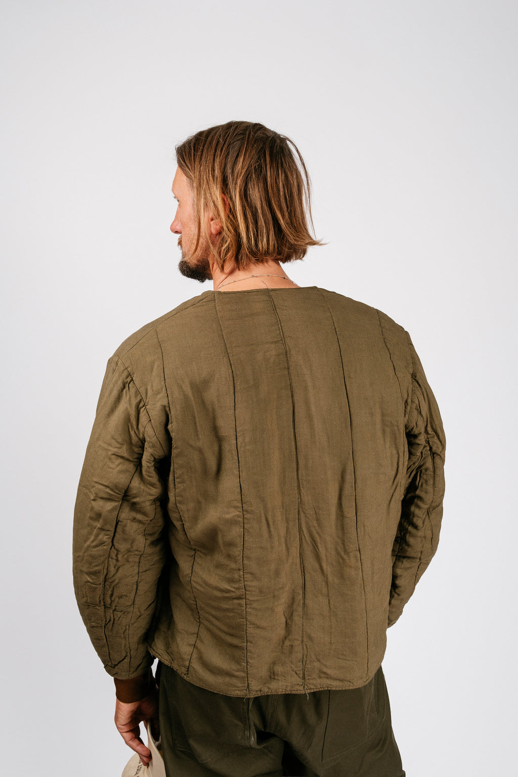 Quilt Jacket | Olive Green
