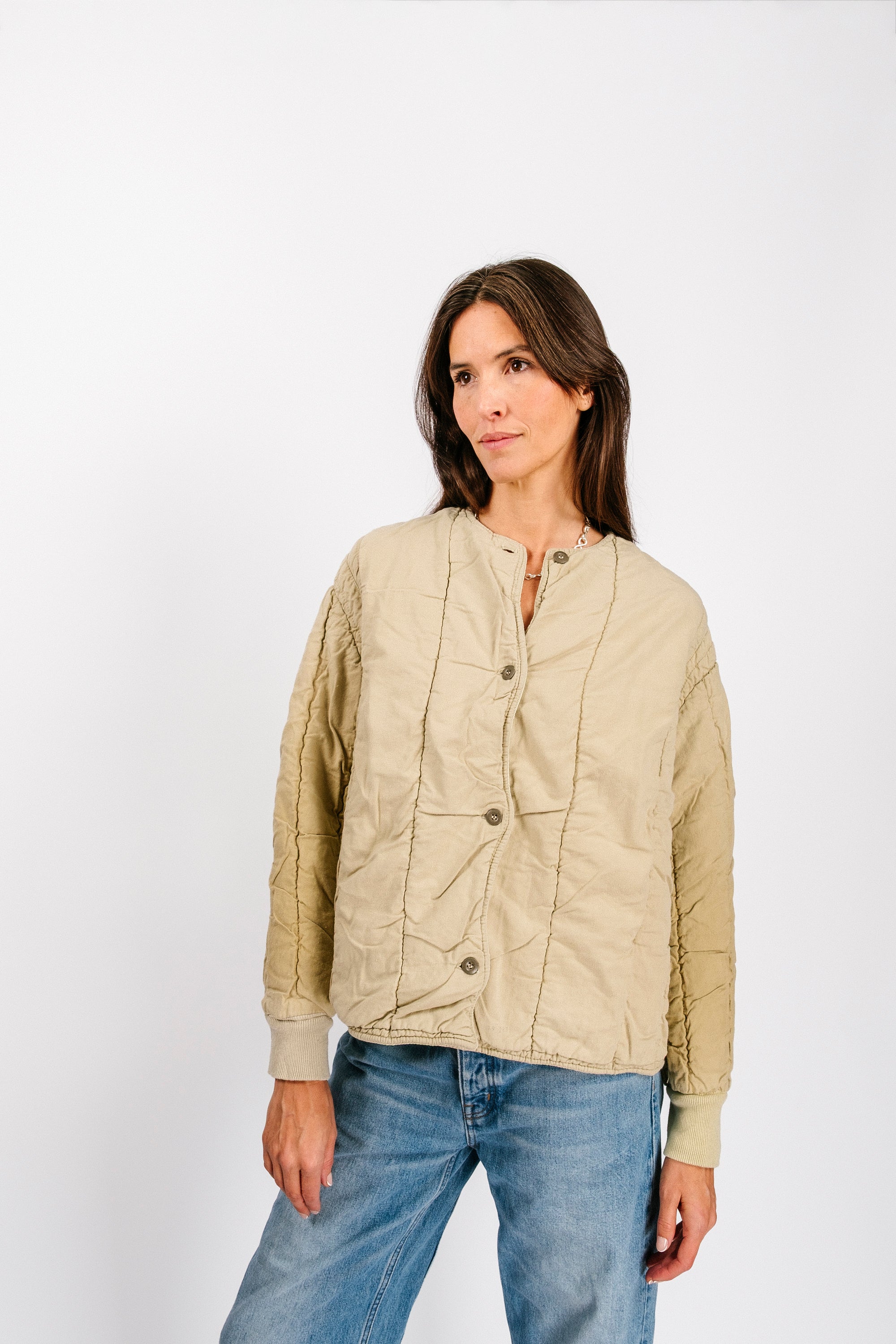 Quilt Jacket | Stone