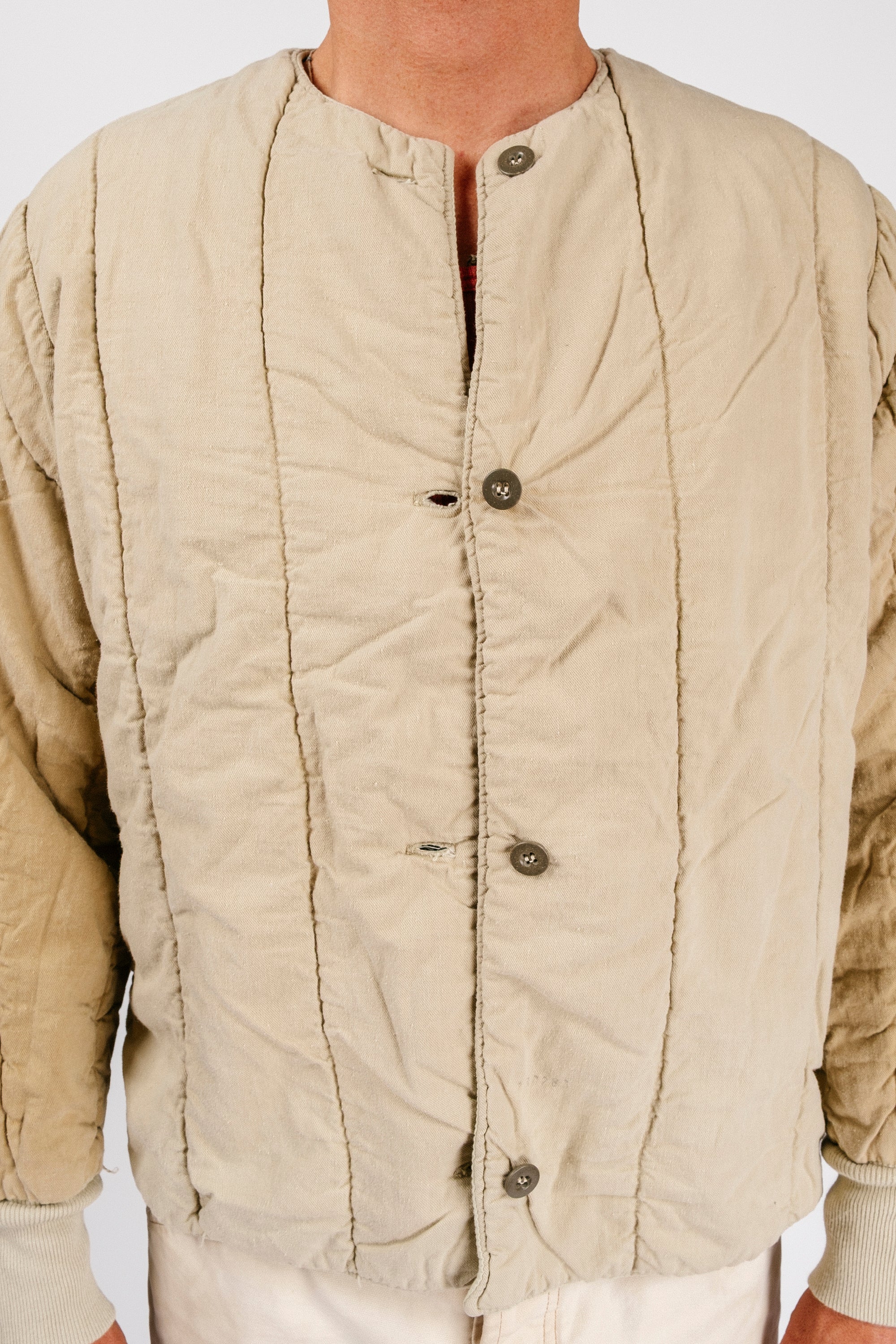 Quilt Jacket | Stone