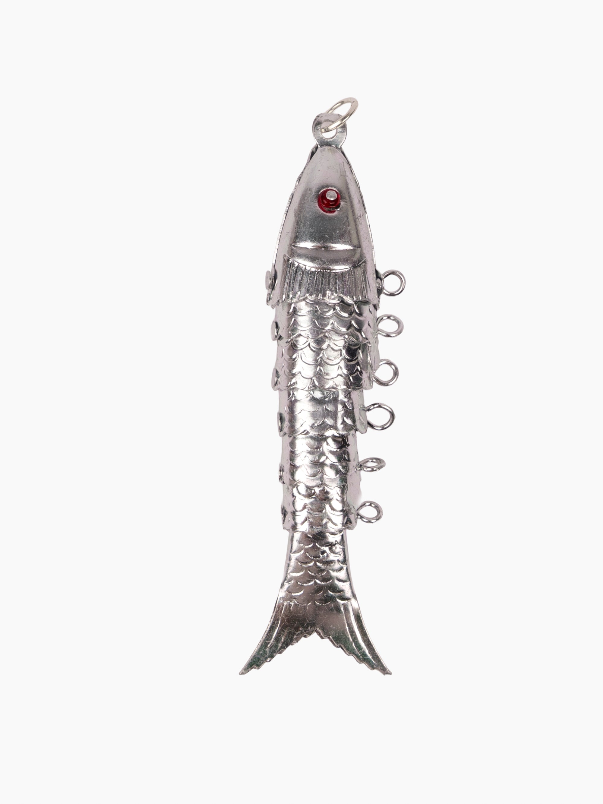 Vintage Articulated Fish Charm | Two Tones