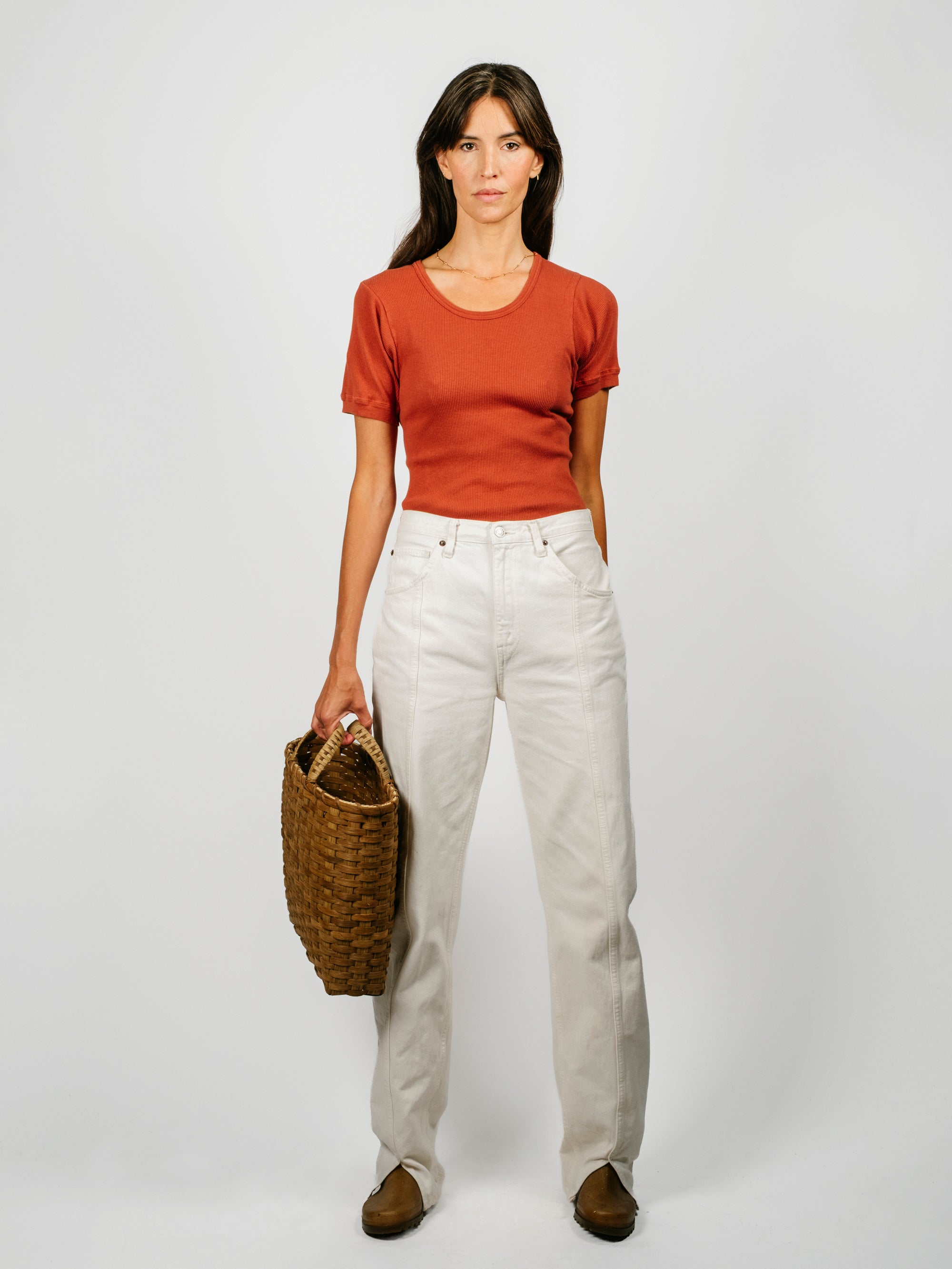 Vintage Berlin Tee | Brick Red