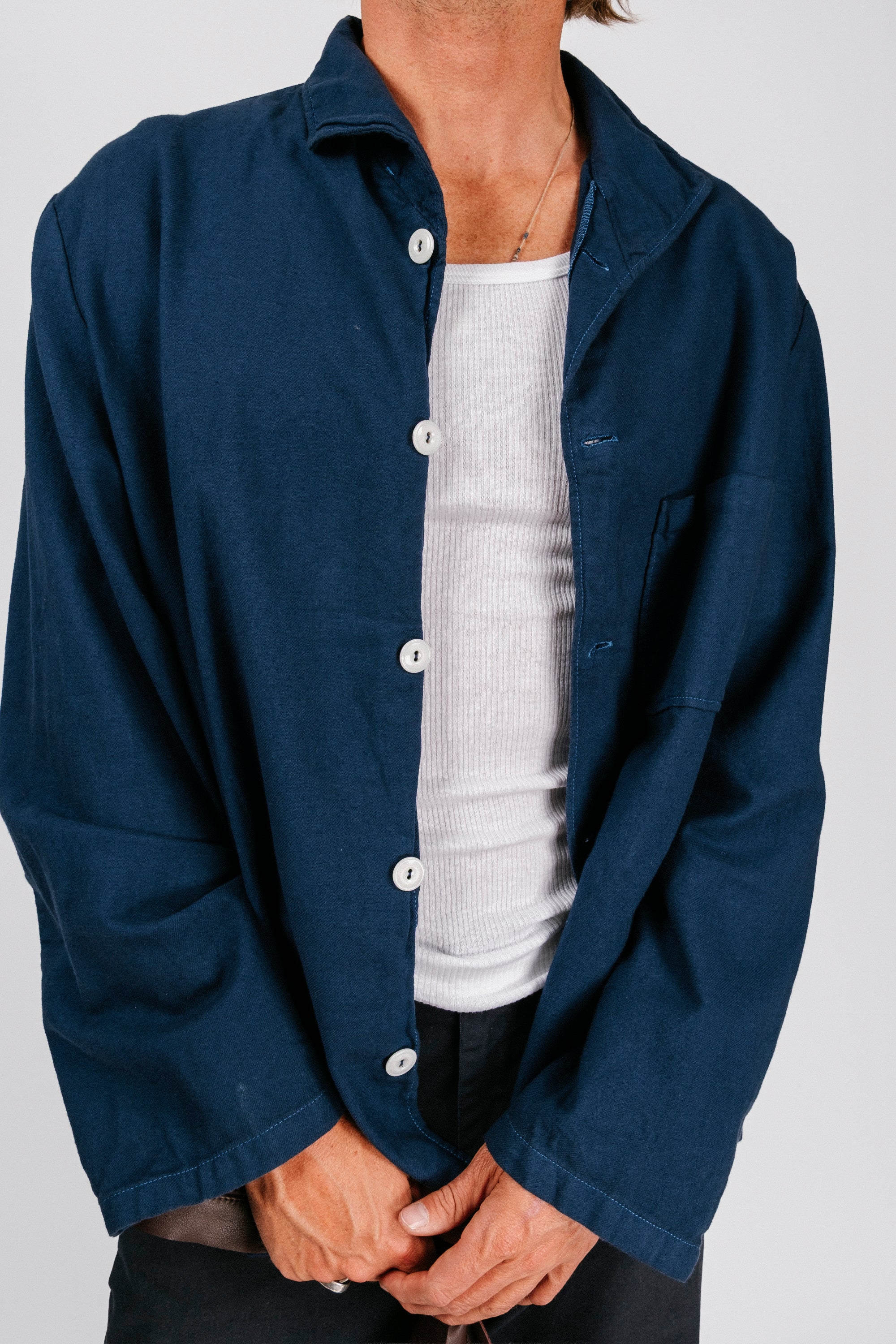 Vintage Illustrator Shirt | Ocean Blue