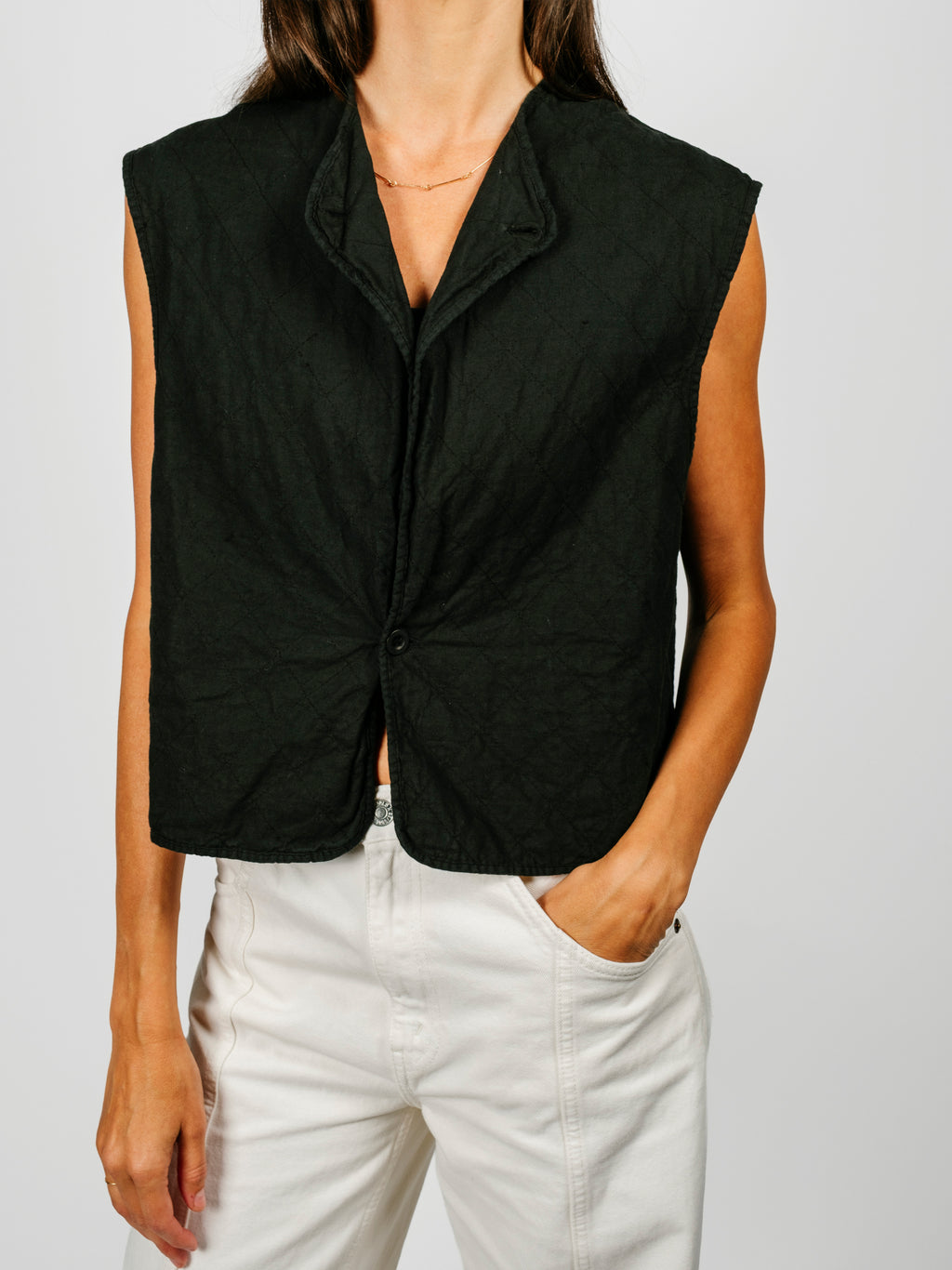 Vintage Quilted Vest