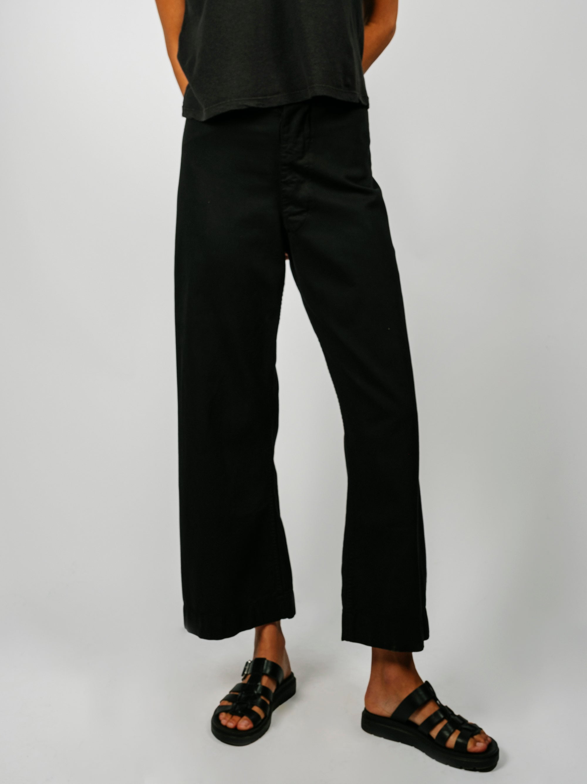 Vintage Sailor Pants | Black