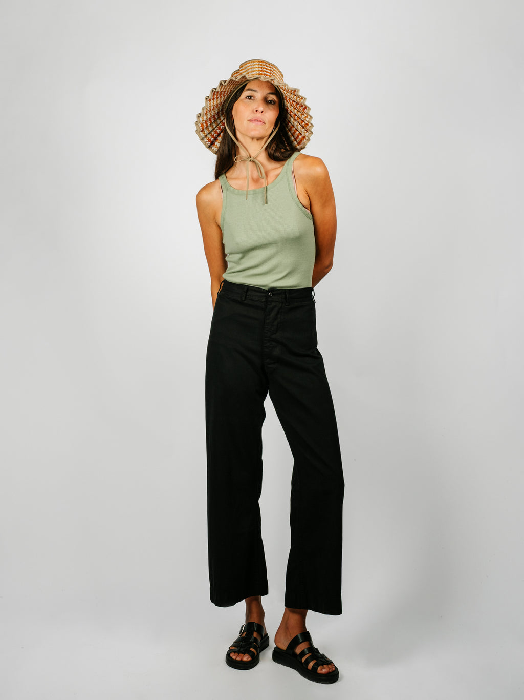 Vintage Verona Tank | Sun Baked Green