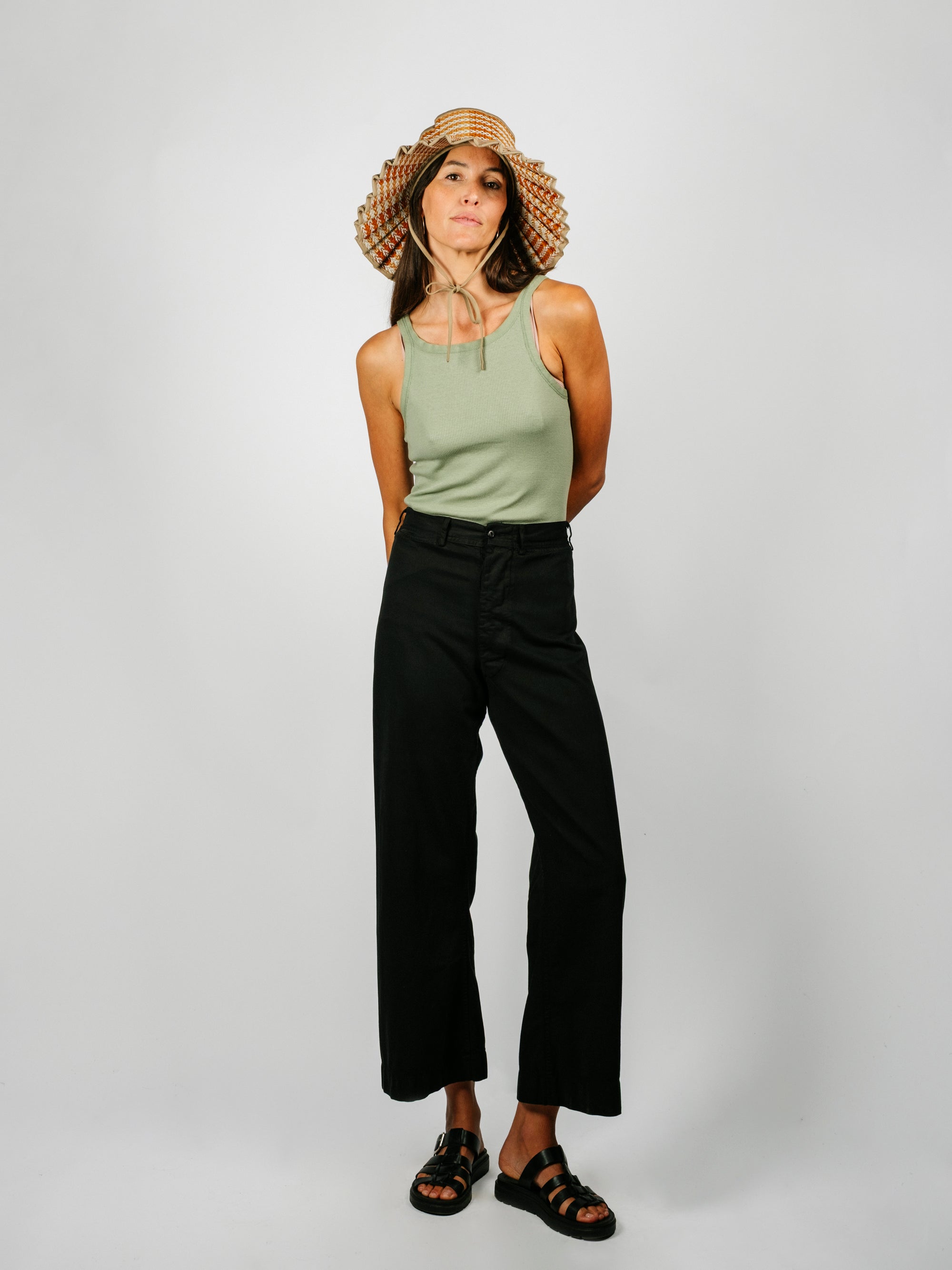 Vintage Sailor Pants | Black