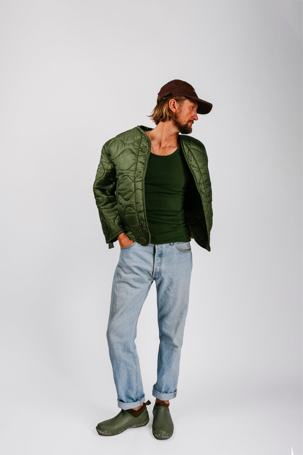 Vintage Wavy Liner Jacket