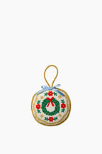 Christmastide Embroidered Ornament Set