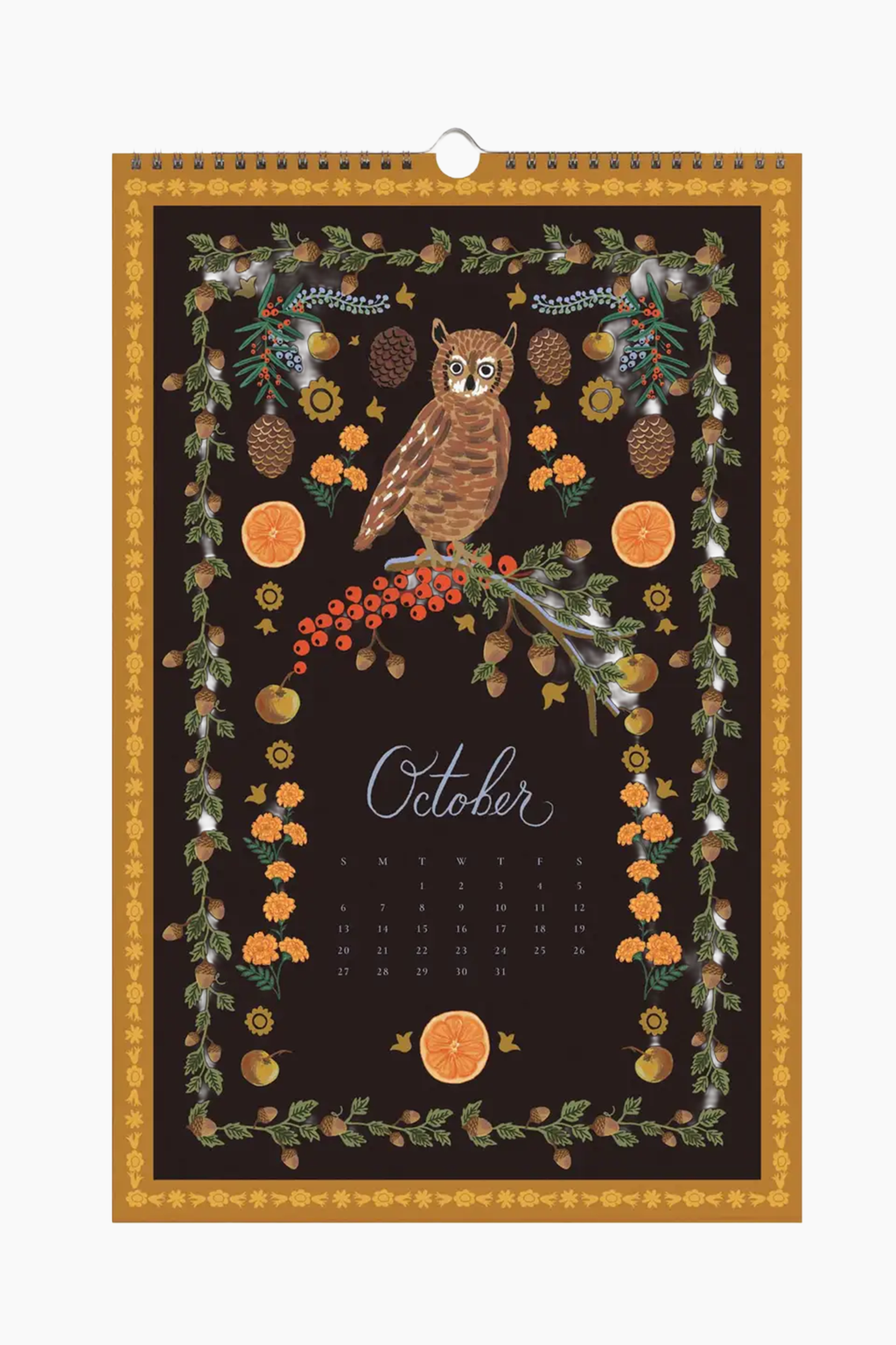 2026 Flora Wall Calendar