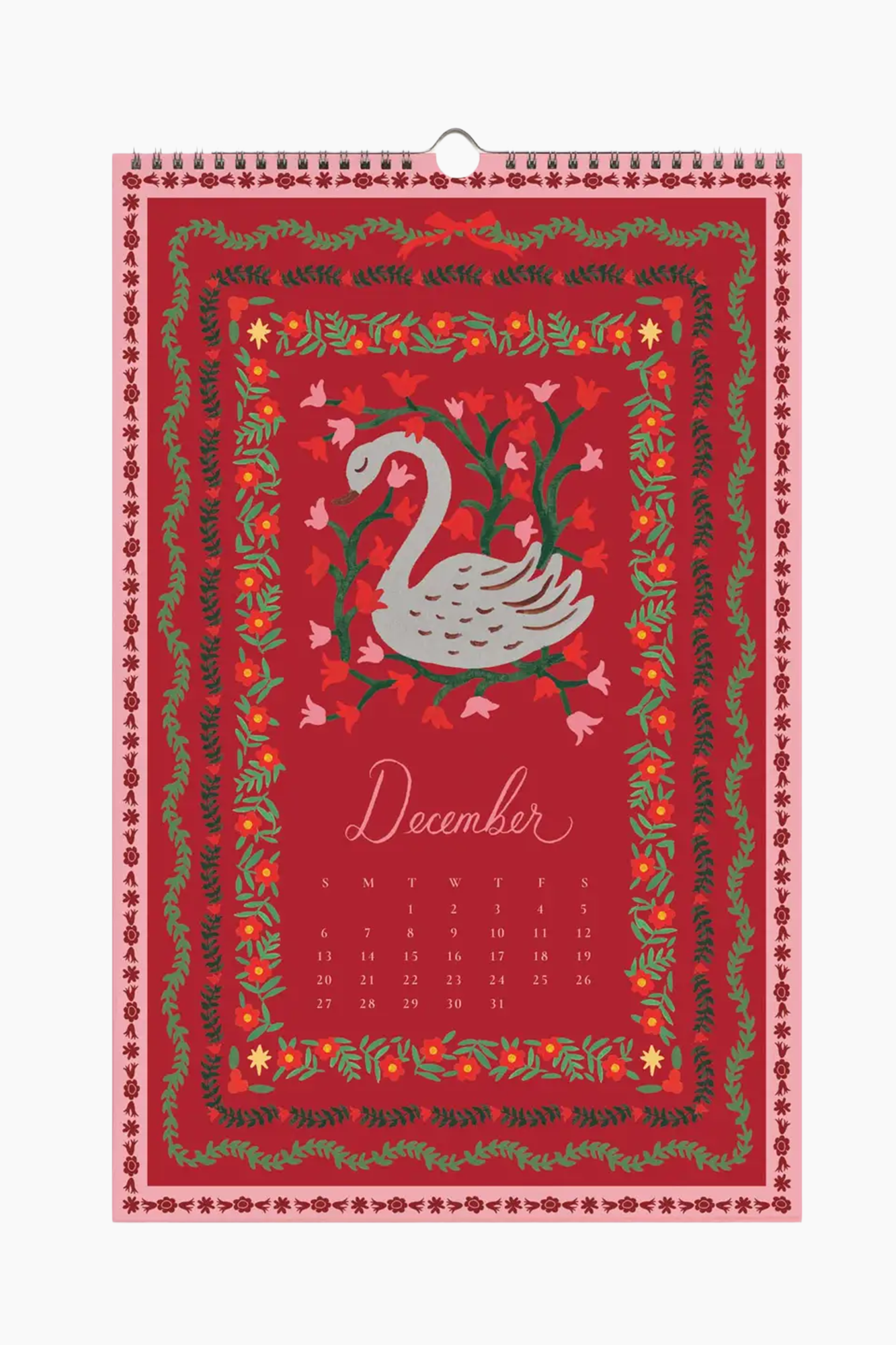 2026 Flora Wall Calendar