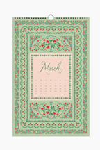 2026 Flora Wall Calendar