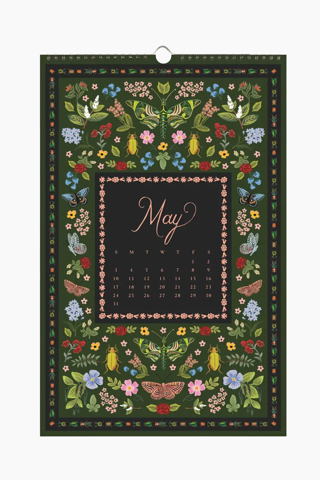 2026 Flora Wall Calendar