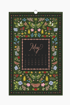 2026 Flora Wall Calendar