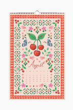 2026 Flora Wall Calendar