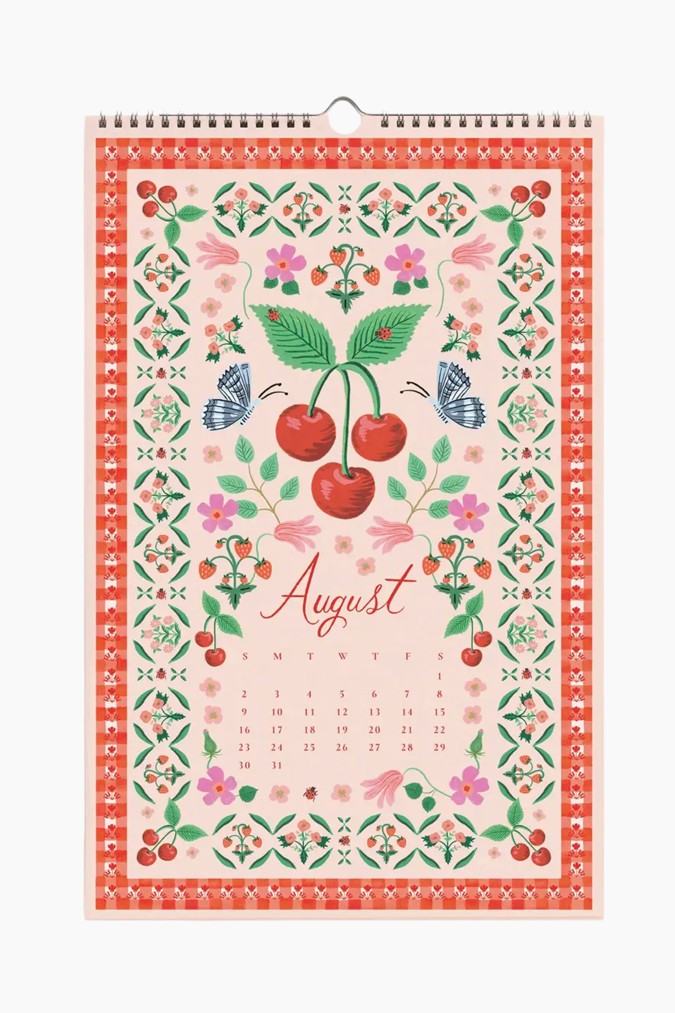 2026 Flora Wall Calendar