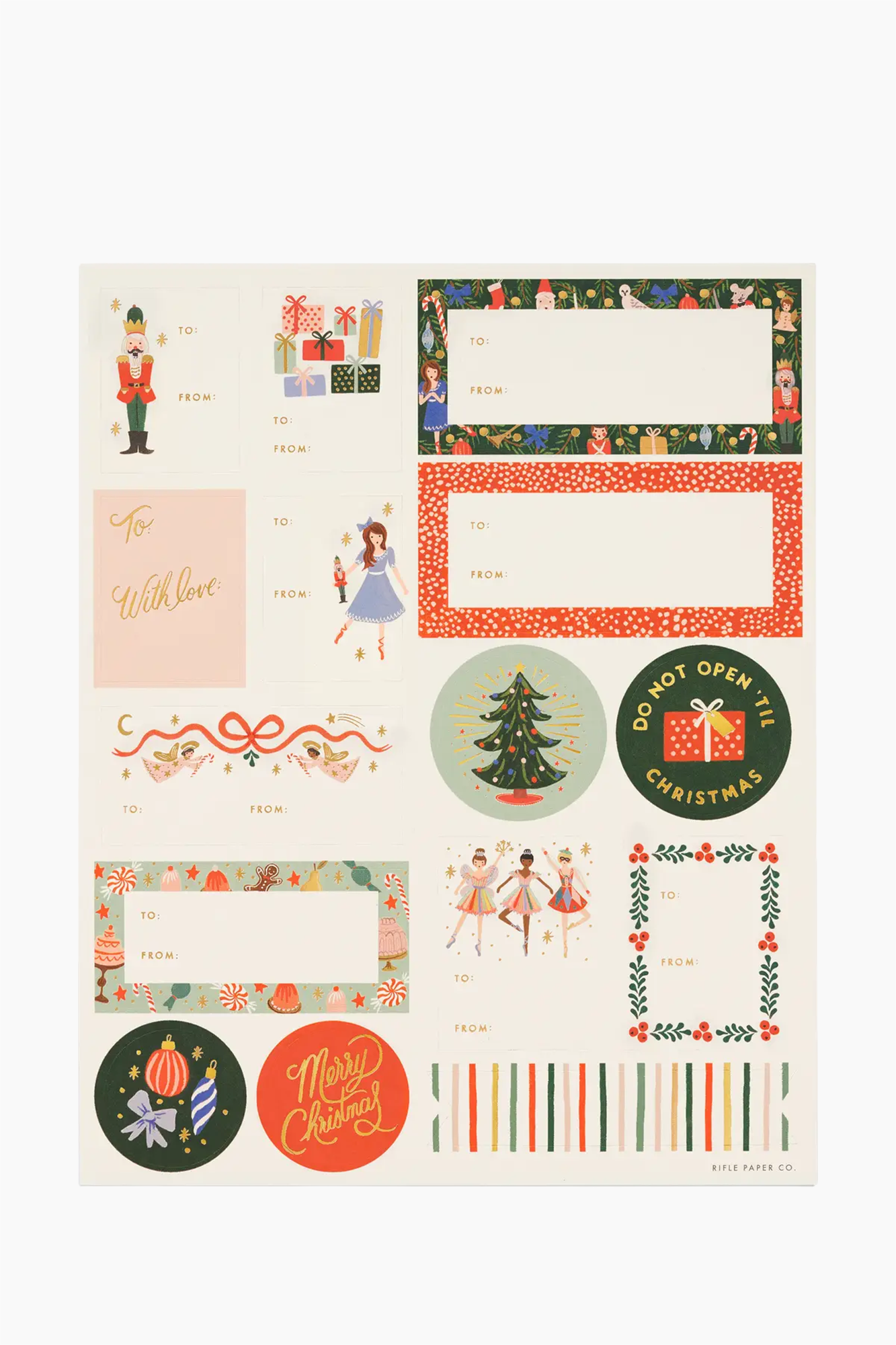 Holiday Stickers & Labels | 2 Designs