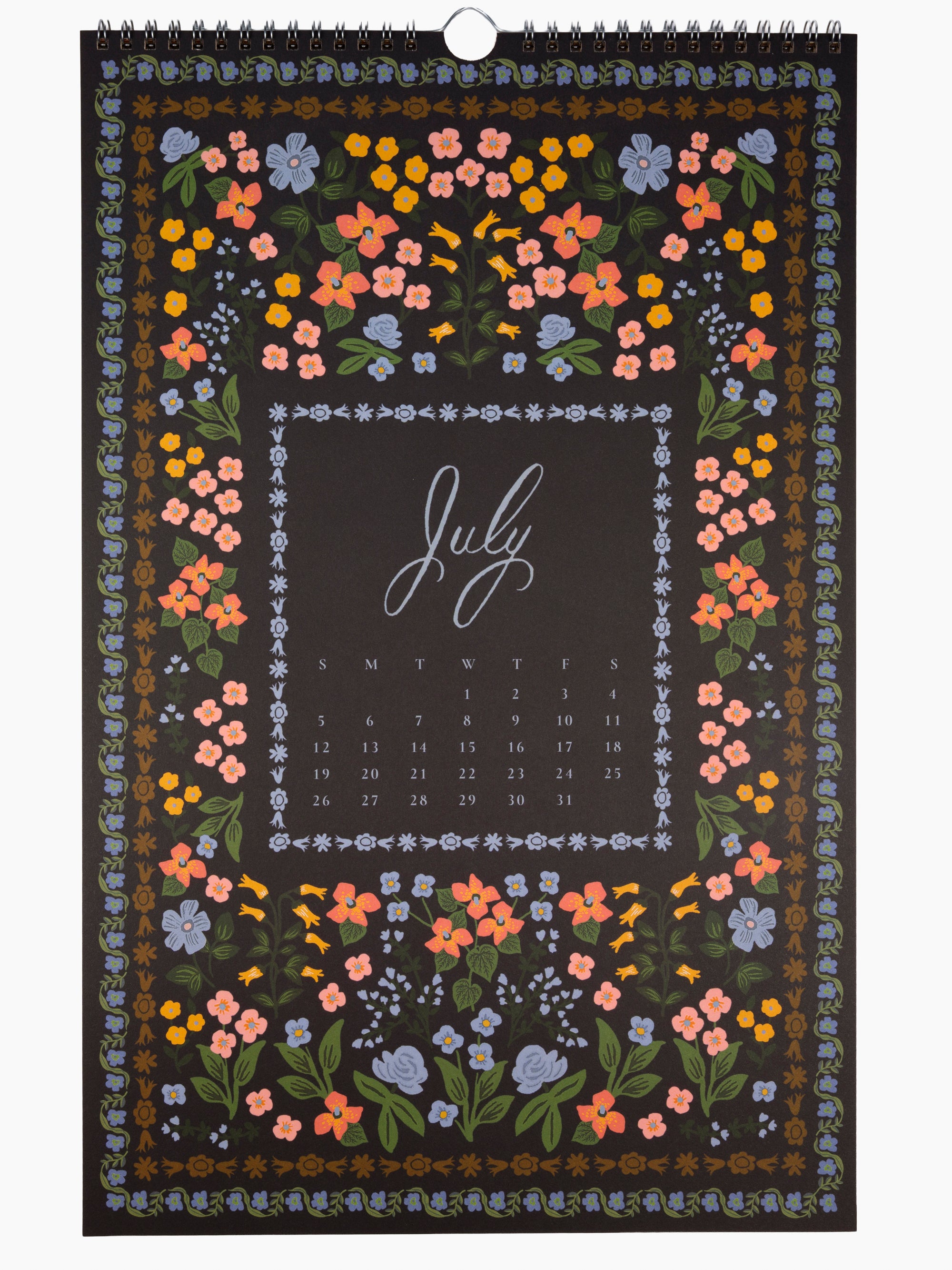2026 Flora Wall Calendar