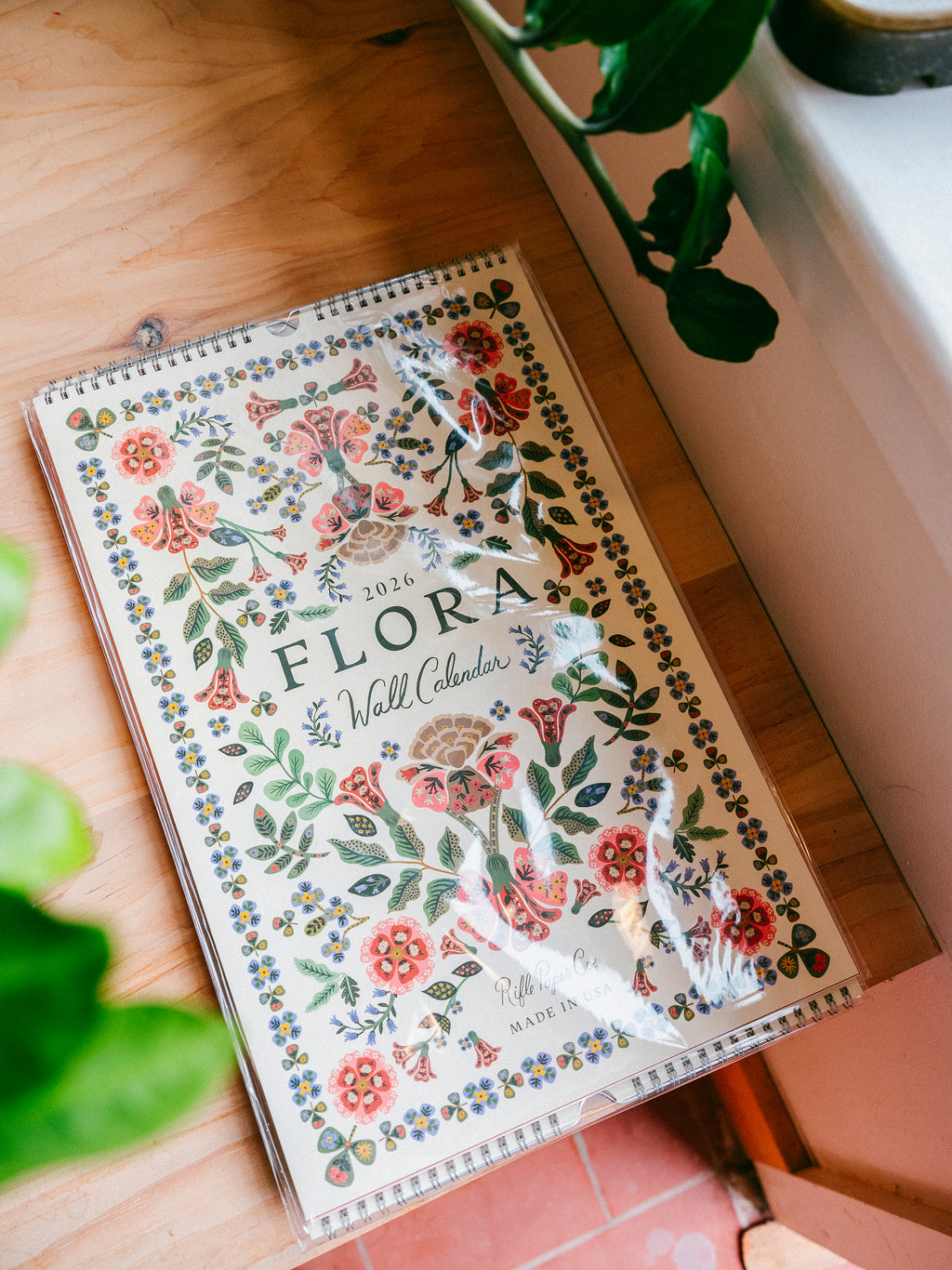 2026 Flora Wall Calendar