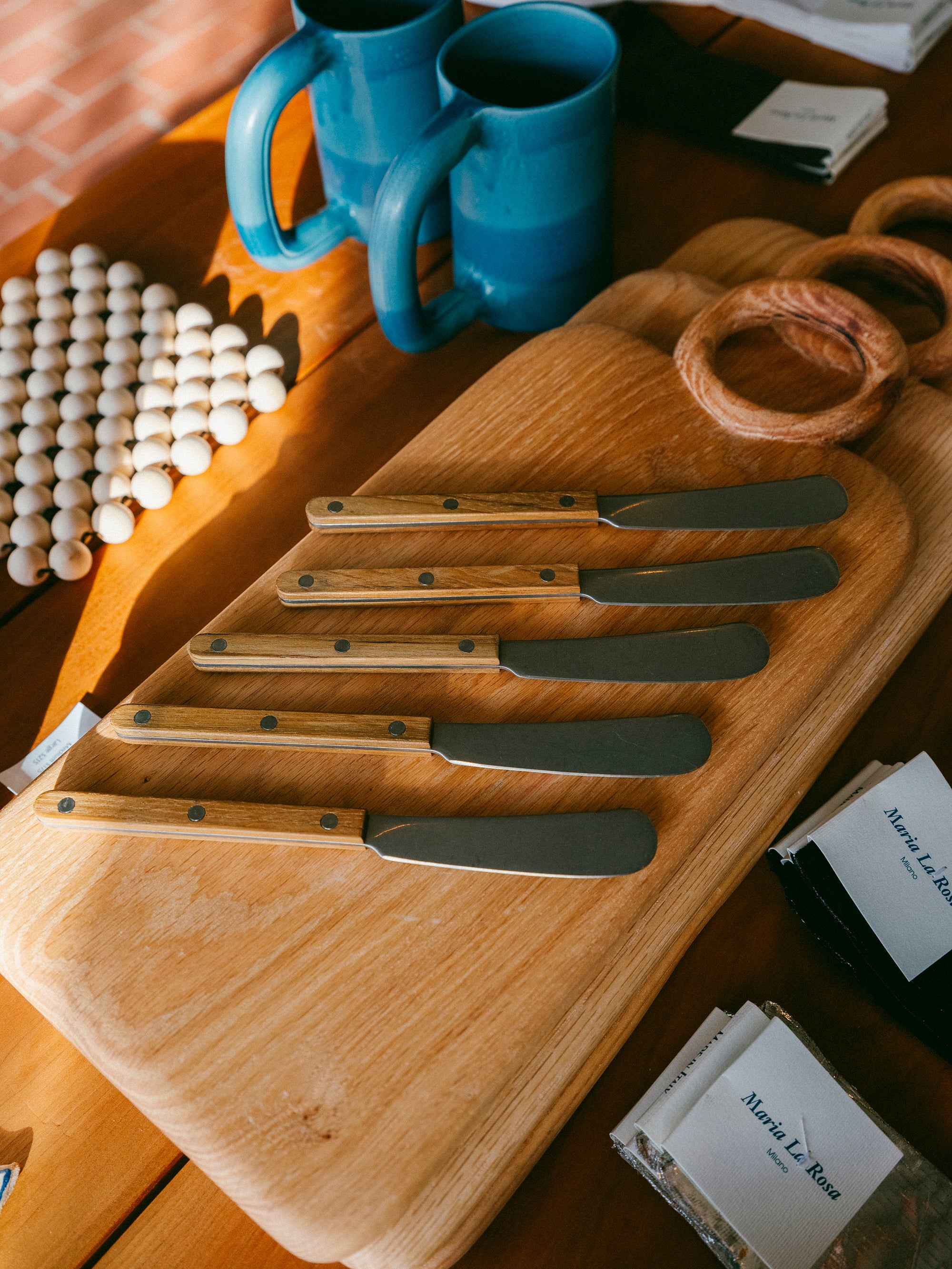 Bistrot Vintage Butter Knife | Teak Wood