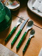 Bistrot Vintage Flatware Collection | Hunter Green