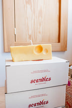 Swiss Cheese Candle