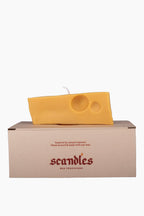 Swiss Cheese Candle