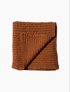 Cotton Waffle Towels | Terracotta