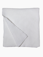 Cotton Waffle Towels | White
