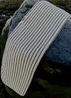 Organic Cotton Striped Towels & Bath Mat | Sailor