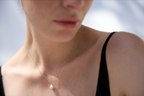 Petite Baroque Pearl Drop Necklace
