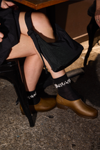 French Recycled Hemp Gardening Clogs in Sepia