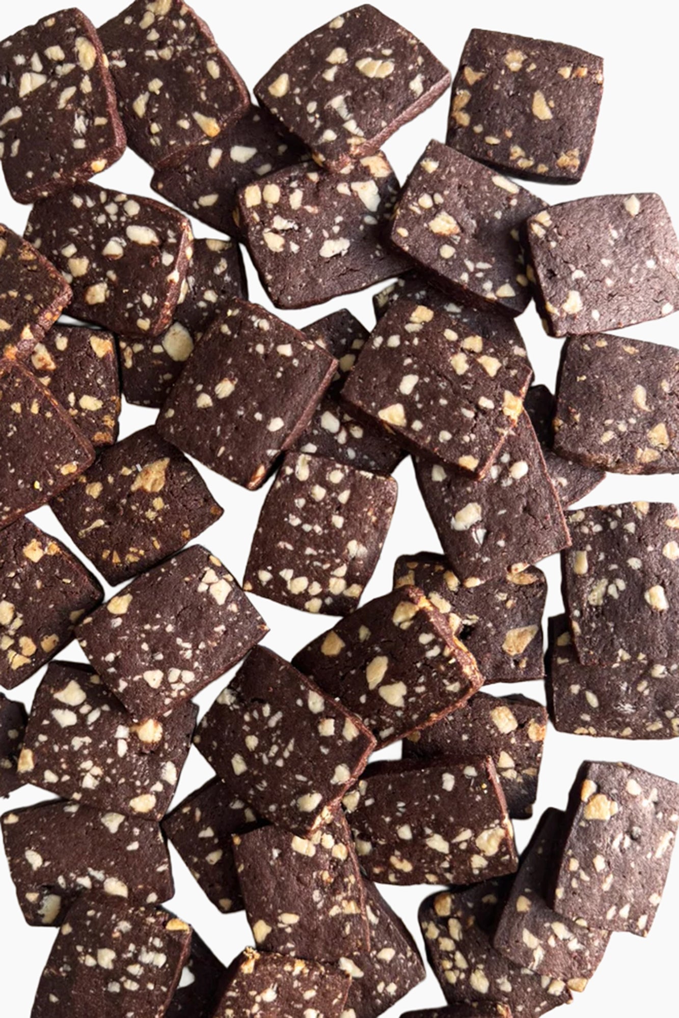 Spiced Cocoa Shortbread Cookies