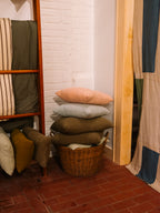 Linen Throw Pillow | Blush