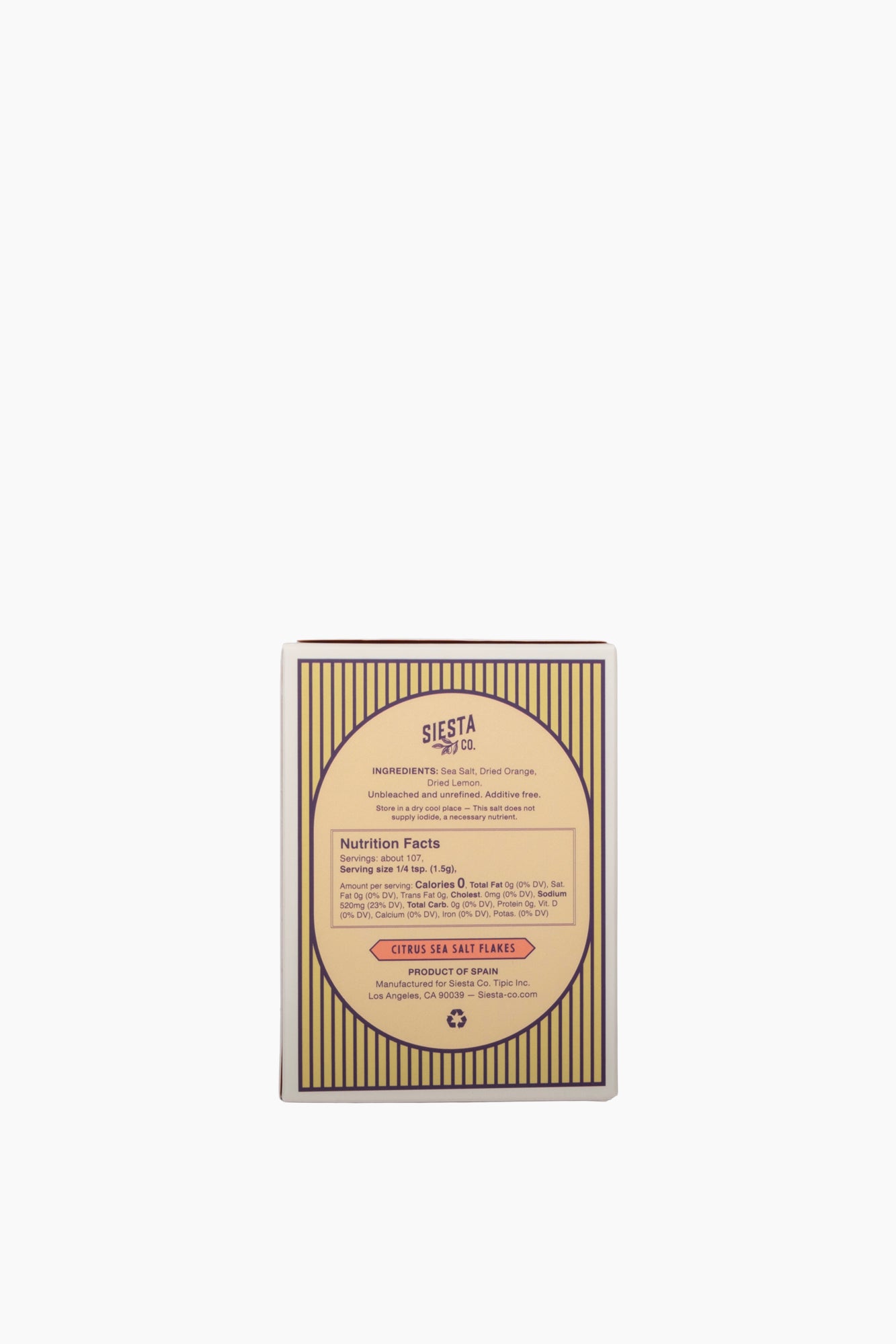 Citrus Sea Salt Flakes