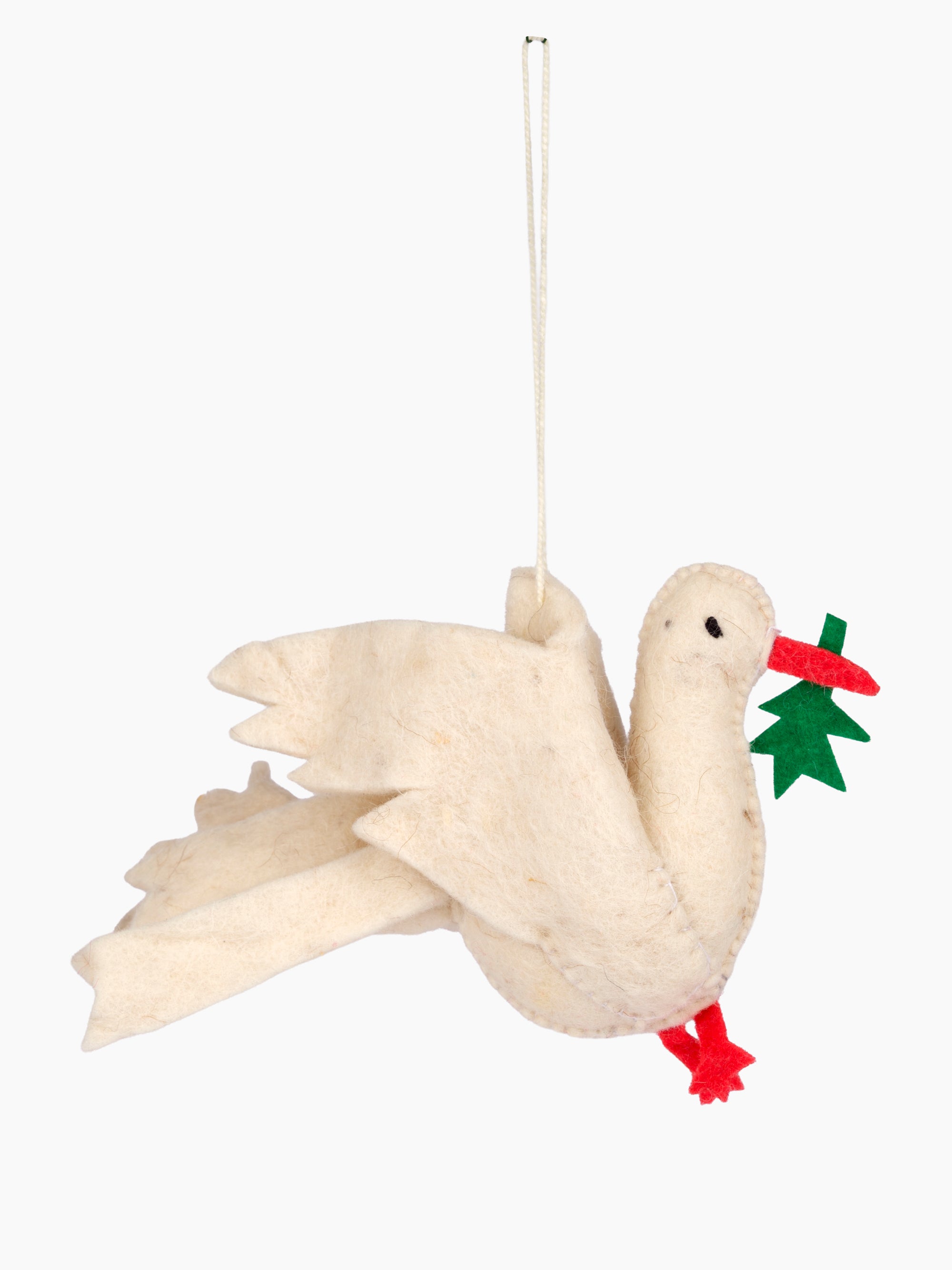 Felt Dove Ornament