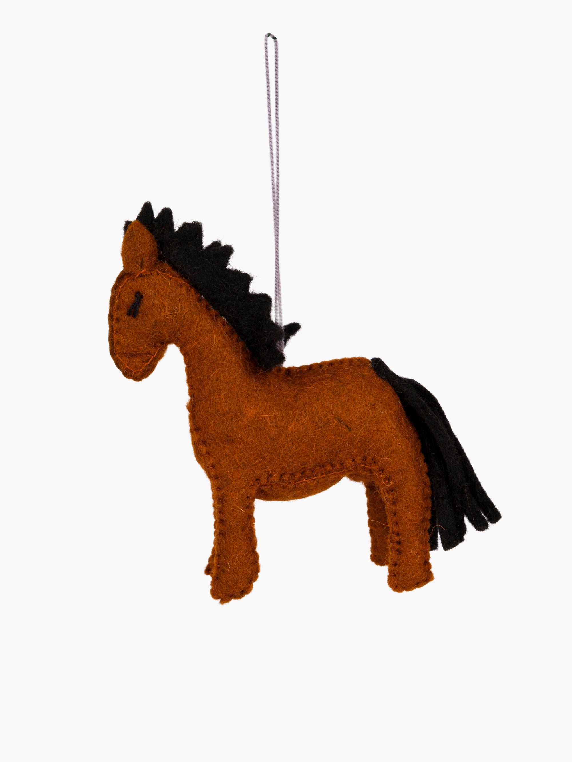 Felt Horse Ornament