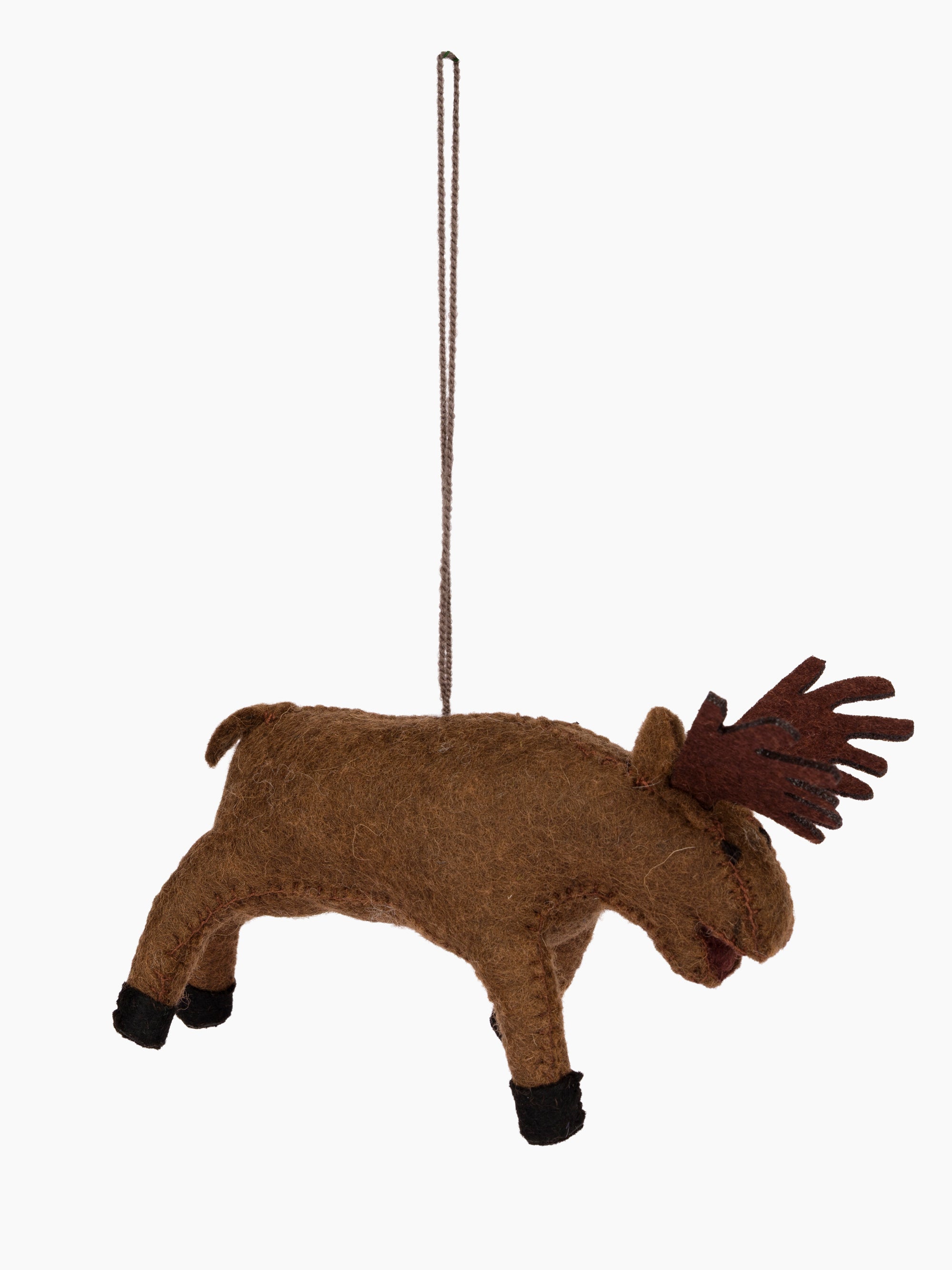 Felt Moose Ornament