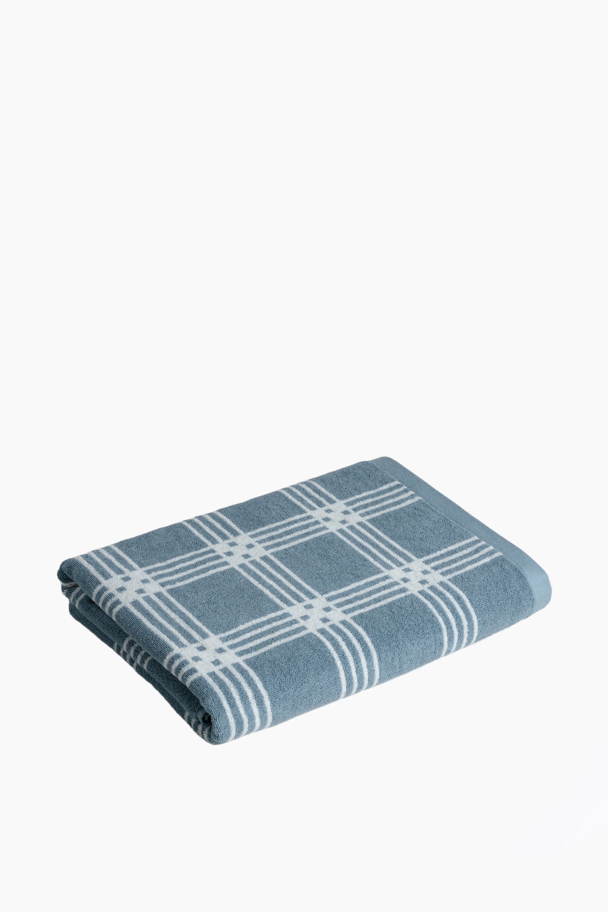 Organic Cotton Modern Tartan Towels | Celeste & Chalk
