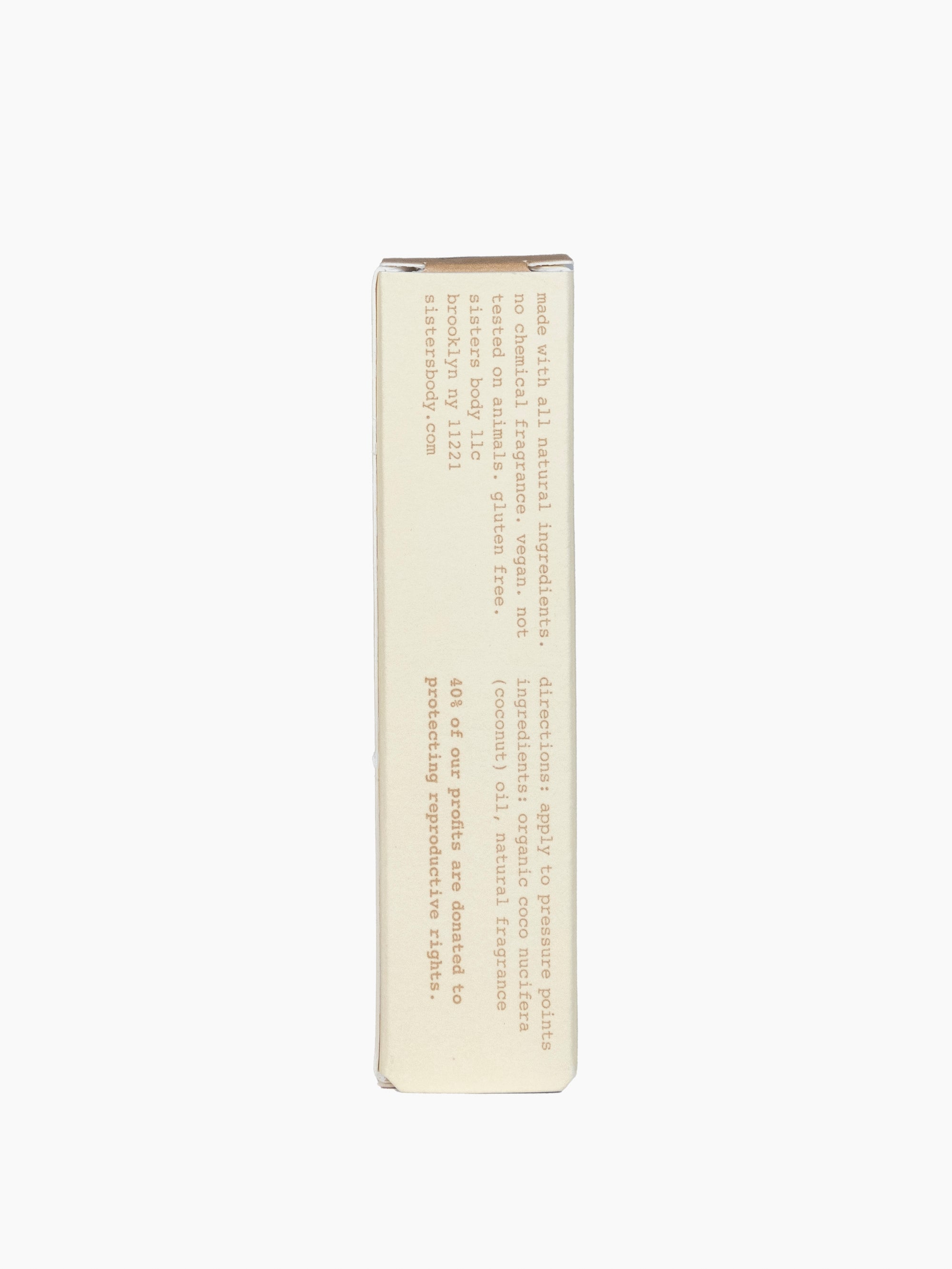 Sisters Body Vetiver Scent Oil