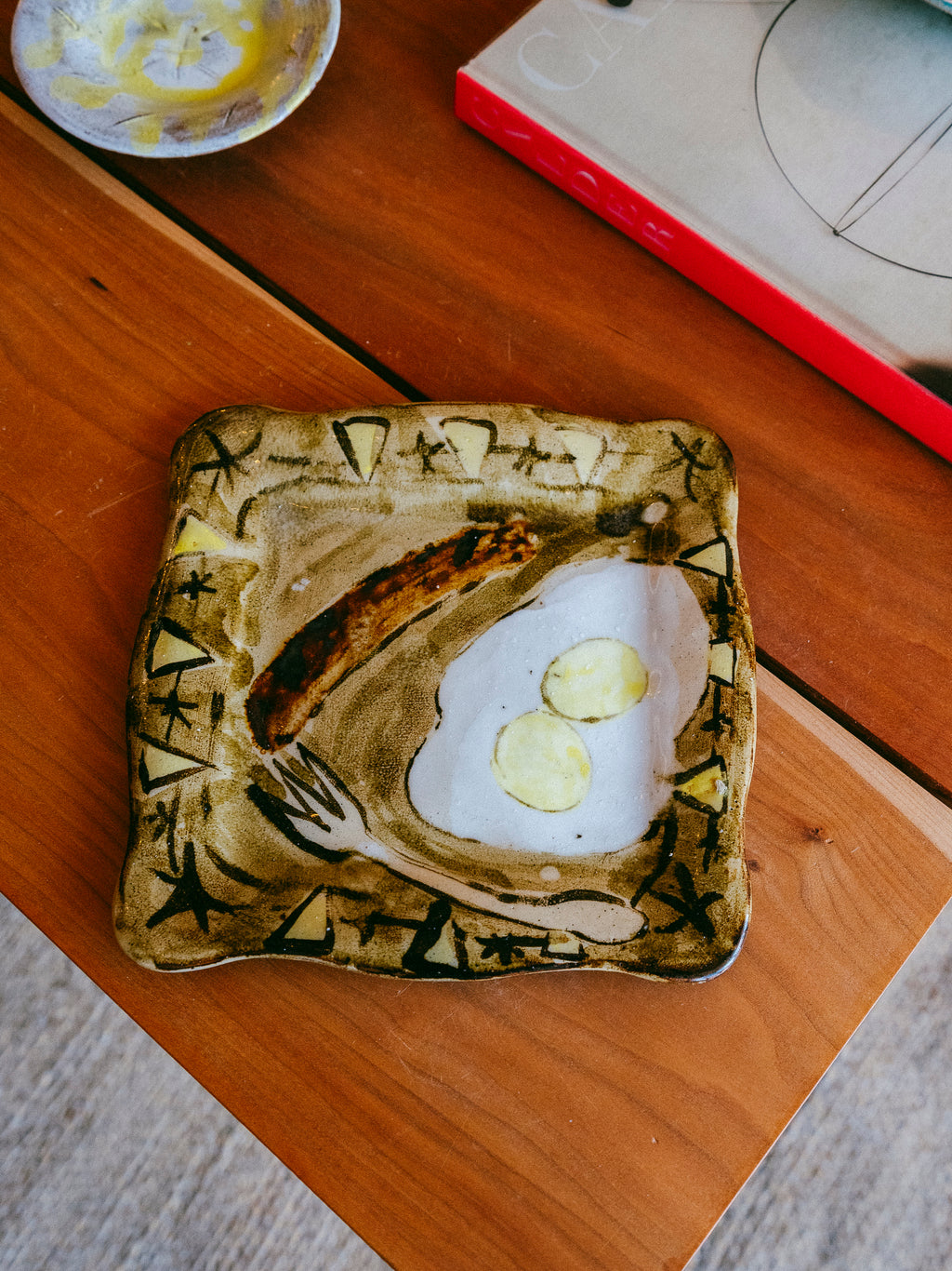 Ceramic Platter | Egg